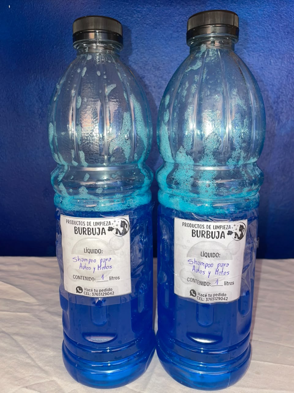 Shampoo autos y motos