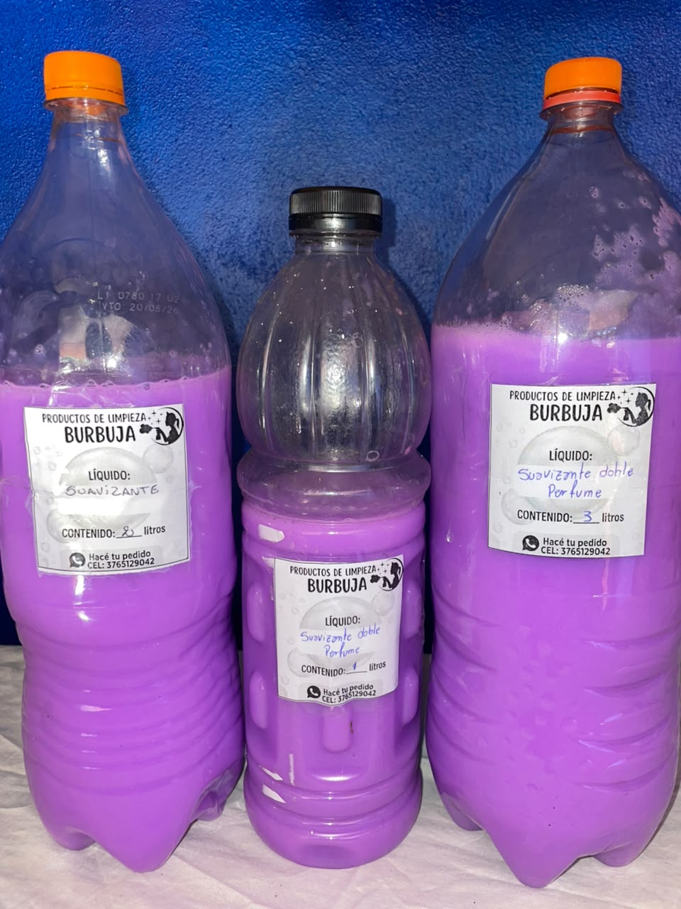 Suavizante doble perfume