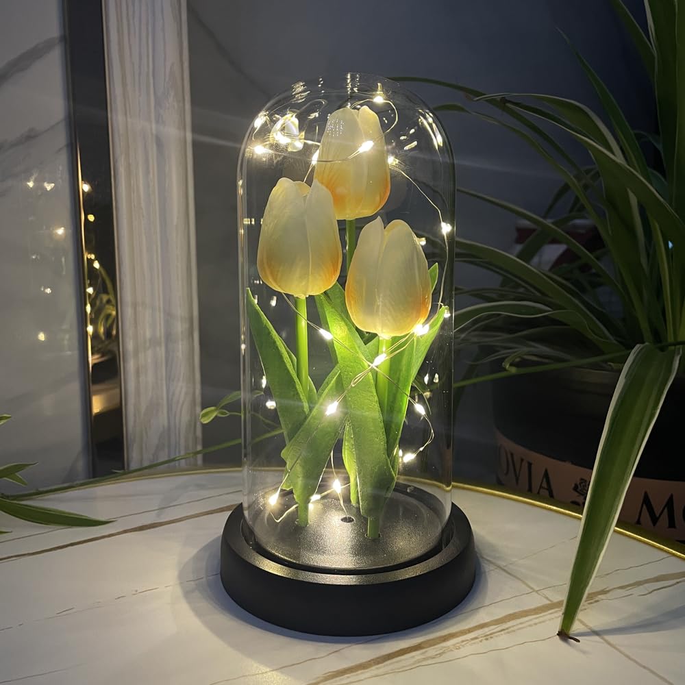 Cúpula dúo de tulipanes  2