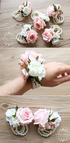Corsage de muñeca (quinceañera/boda)