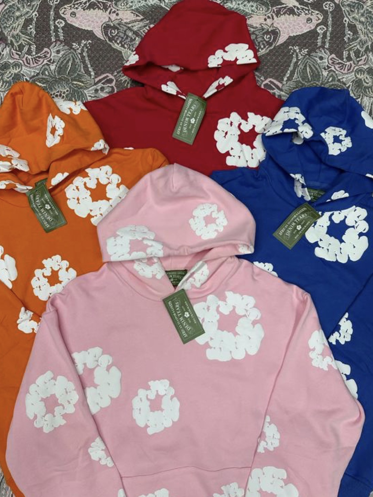 Demin Tears Hoodies 