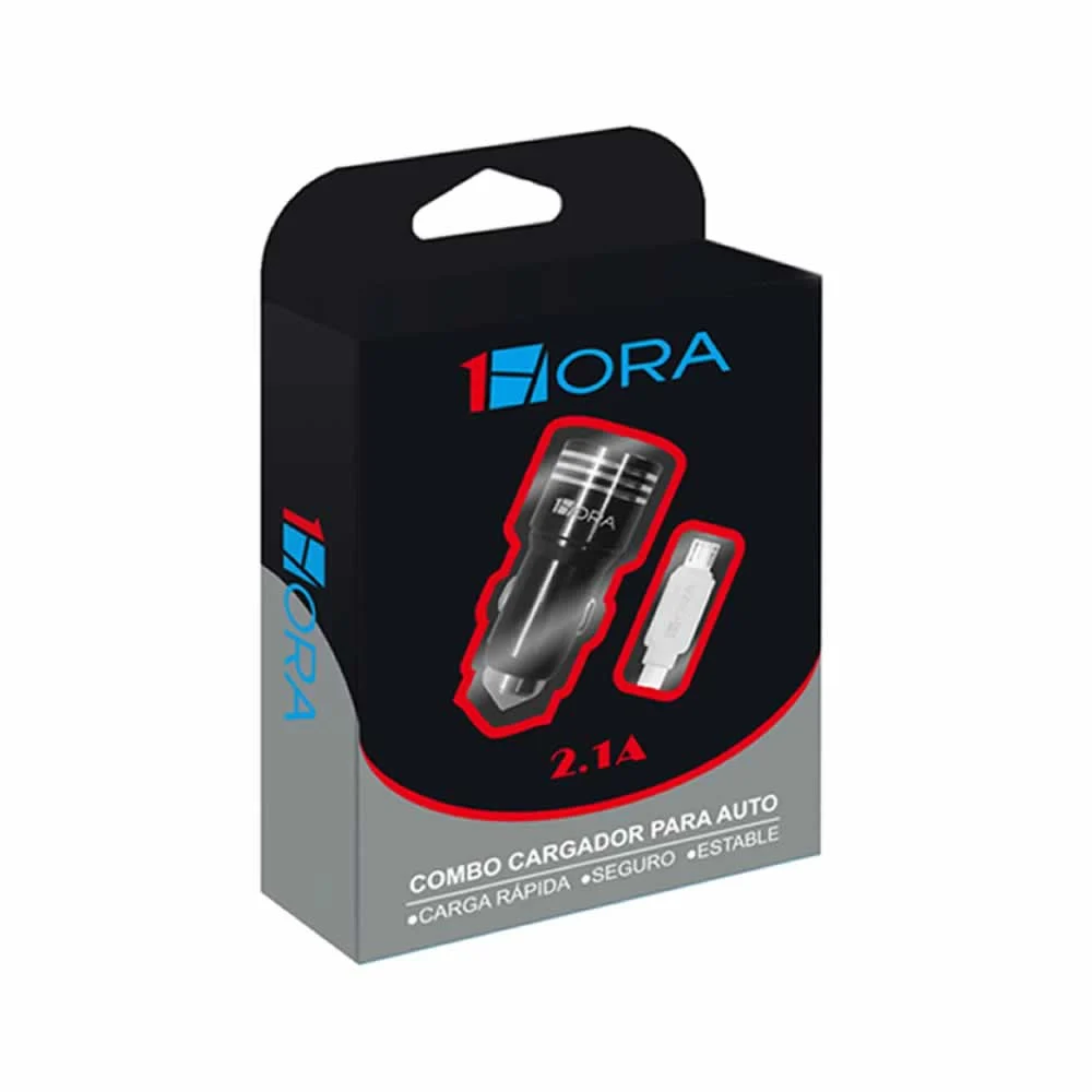 COMBO CARGADOR PARA AUTO