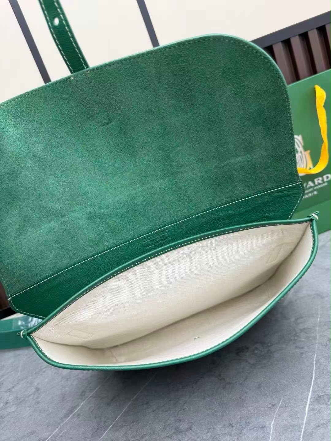 Goyard Messenger Bag – Green 2