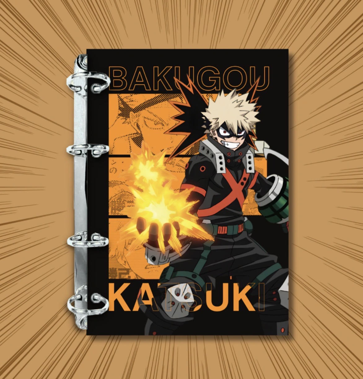 Bakugou katsuki ring binder