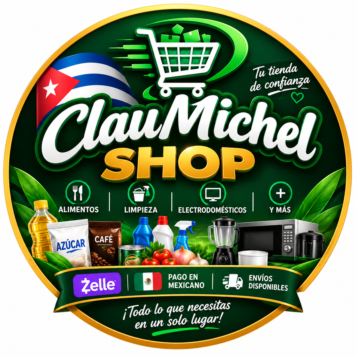 ClauMichel Shop logo
