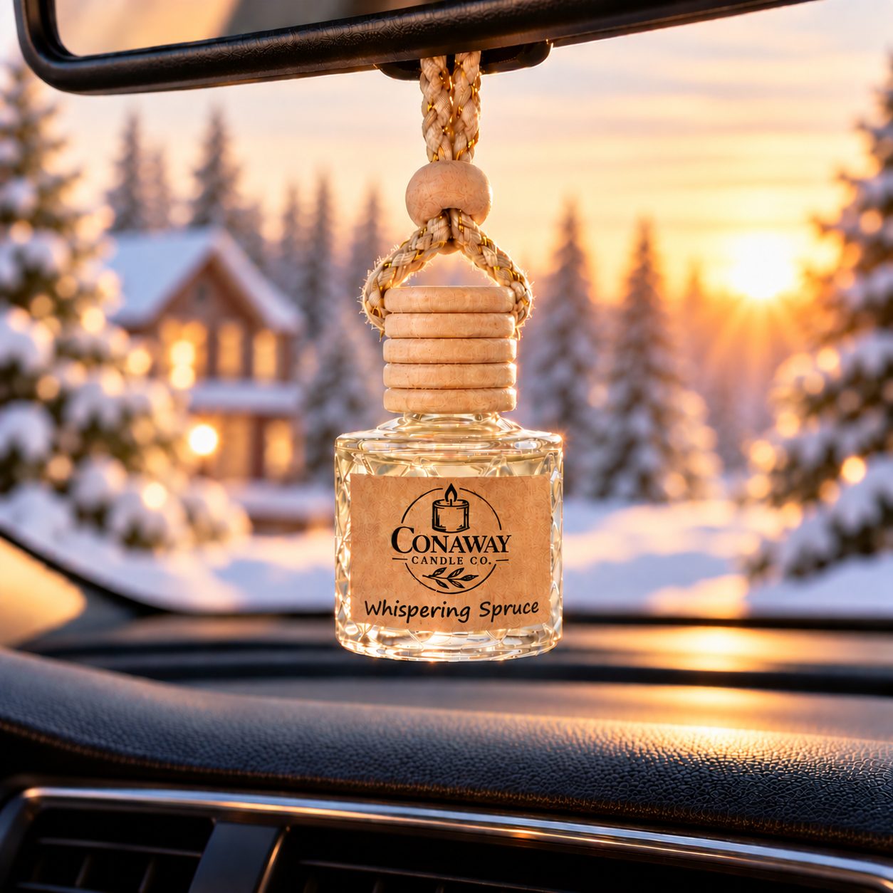 Whispering Spruce Car Diffuser