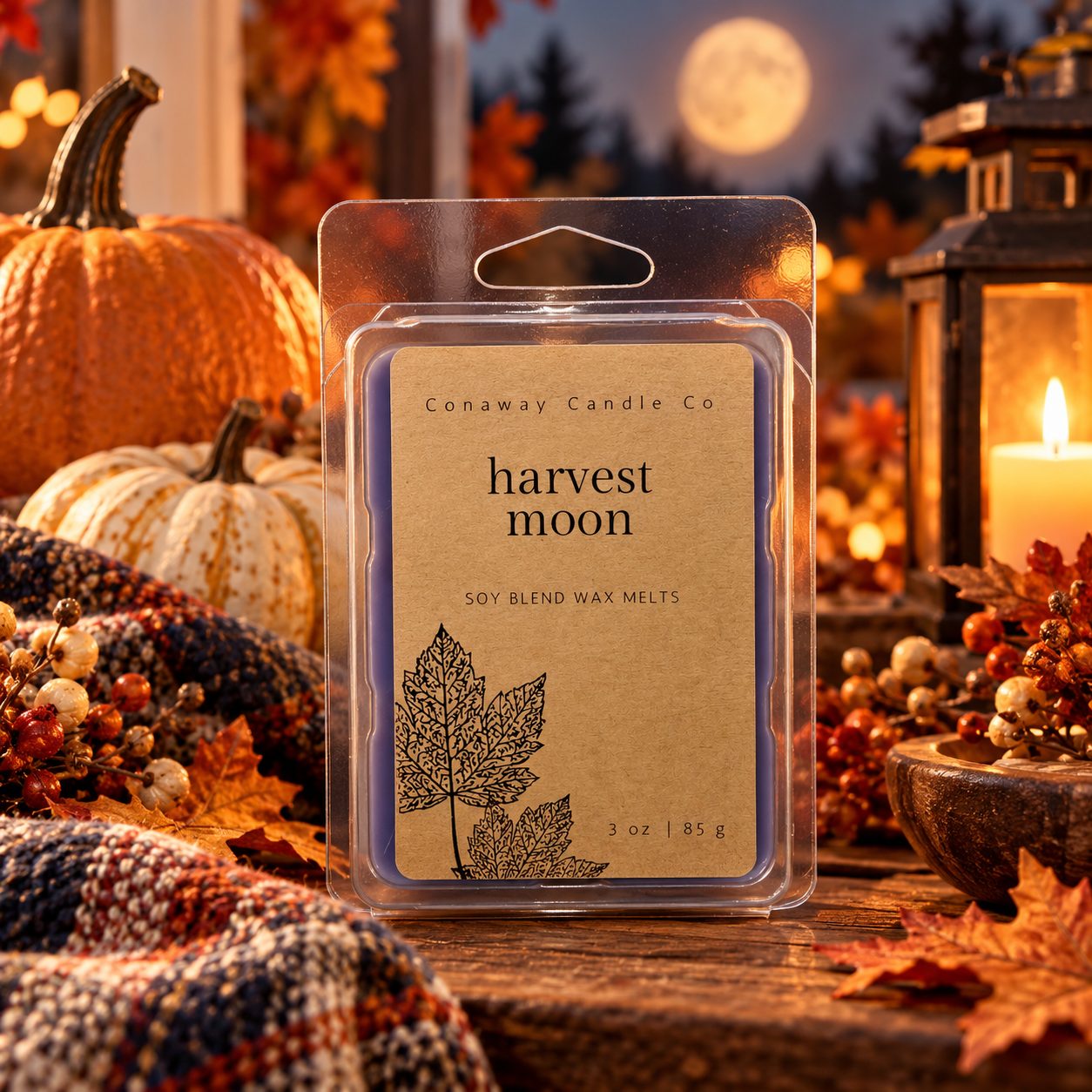 2.5oz Harvest Moon Wax Melts