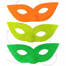 Antifaz neon plastico