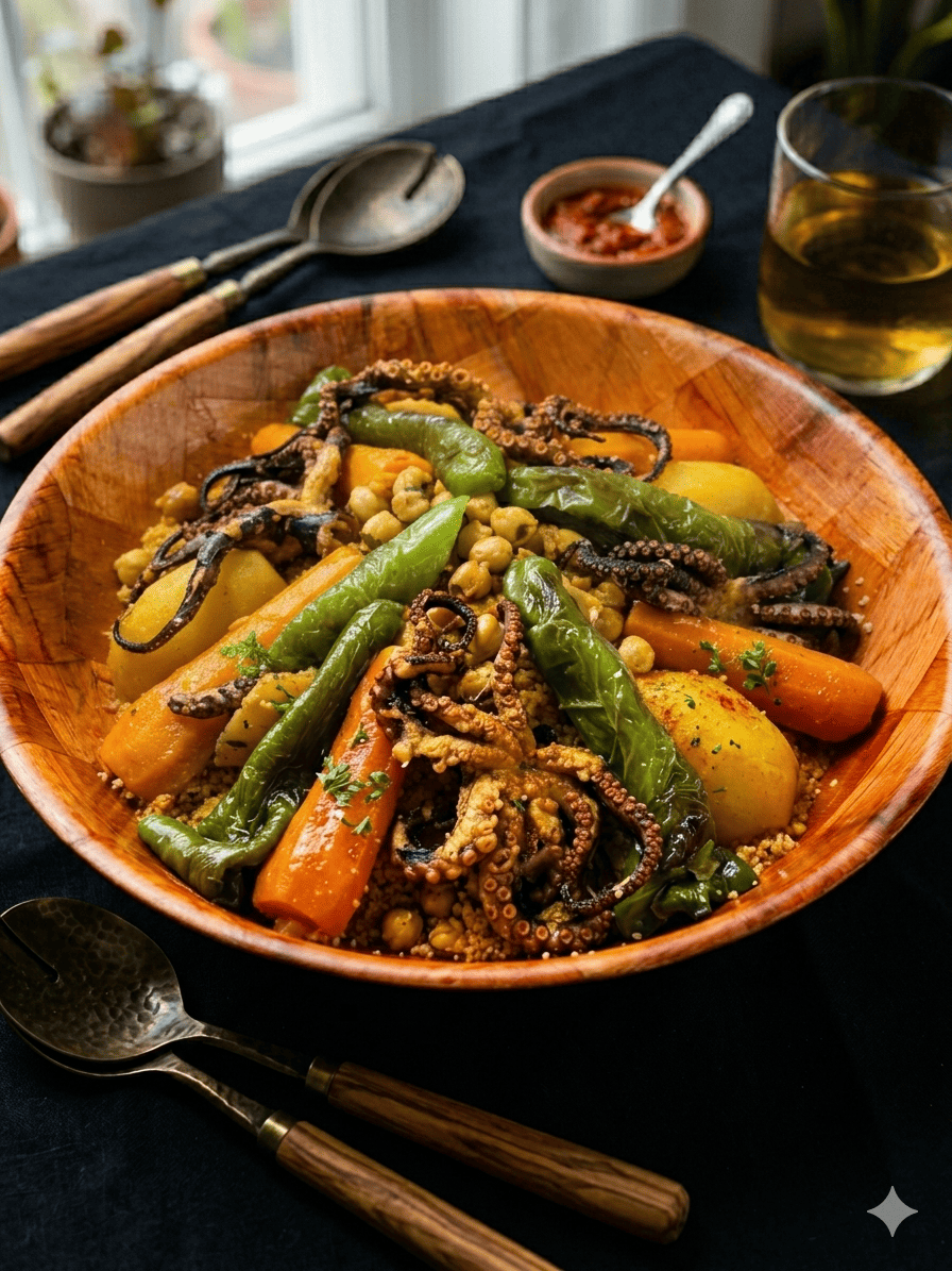 Couscous Poulpe 