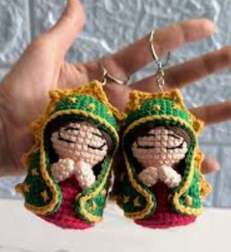 Virgencita amigurumi 