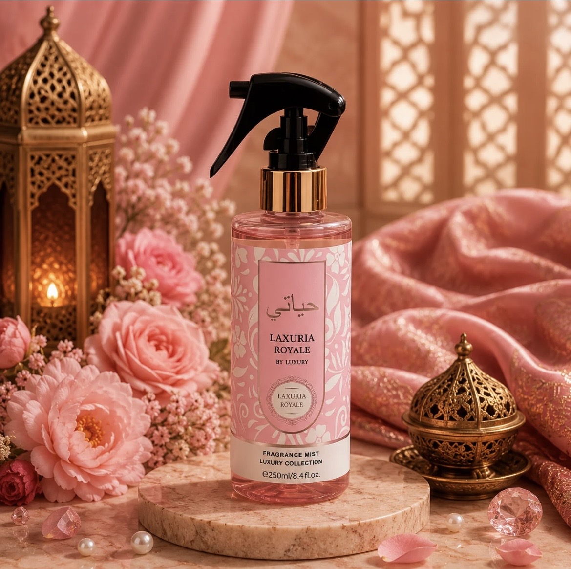 Spray d’intérieur Mixte Dubai 250ml - Laxuria