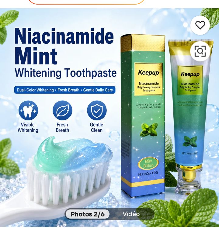 Dentifrice keepup