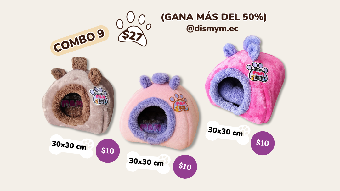 COMBO #9 Camas casas