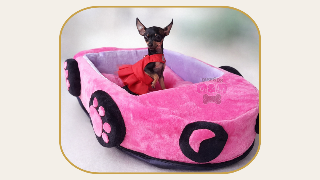Cama Estilo Carro - 30x30cm interior
