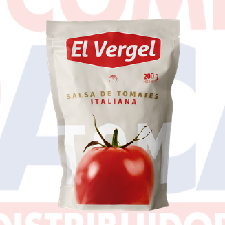 SALSA DE TOMATES EL VERGEL 160 GRS