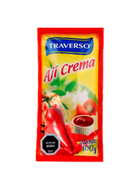AJI CREMA TRAVERSO SACHET 100GR X 18UN