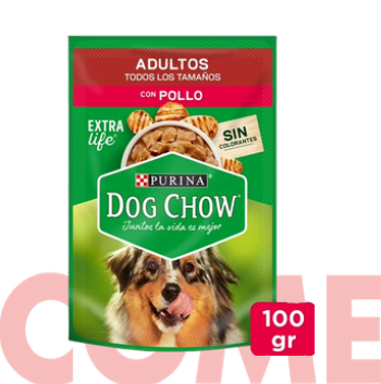 ALIMENTO HUMEDO ADULTO CARNE DOG CHOW 20 X 100 GRS