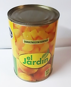 DURAZNOS EL JARDIN CUBITOS 425GR