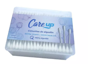 COTONITOS CARE UP ALGODON 200UN X 6UN
