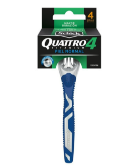 MAQUINA DE AFEITAR 4 TITANIUM 10 UN
