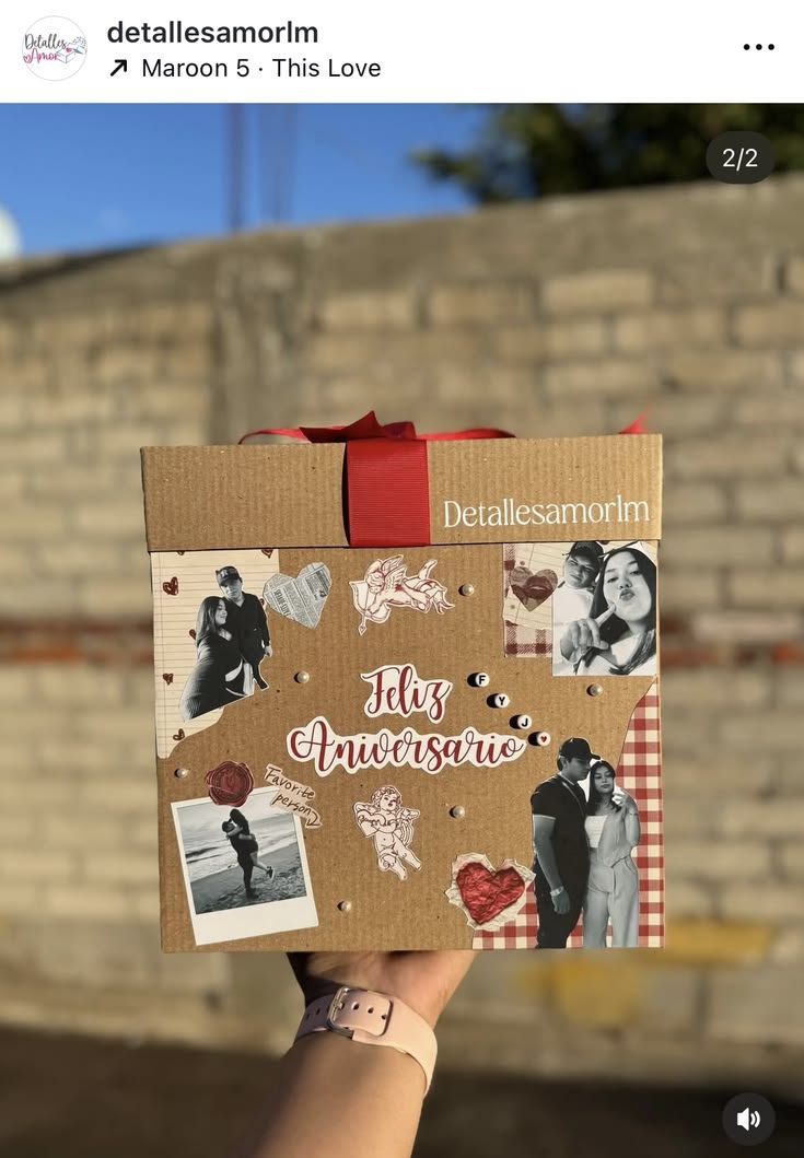 Caja Love Story