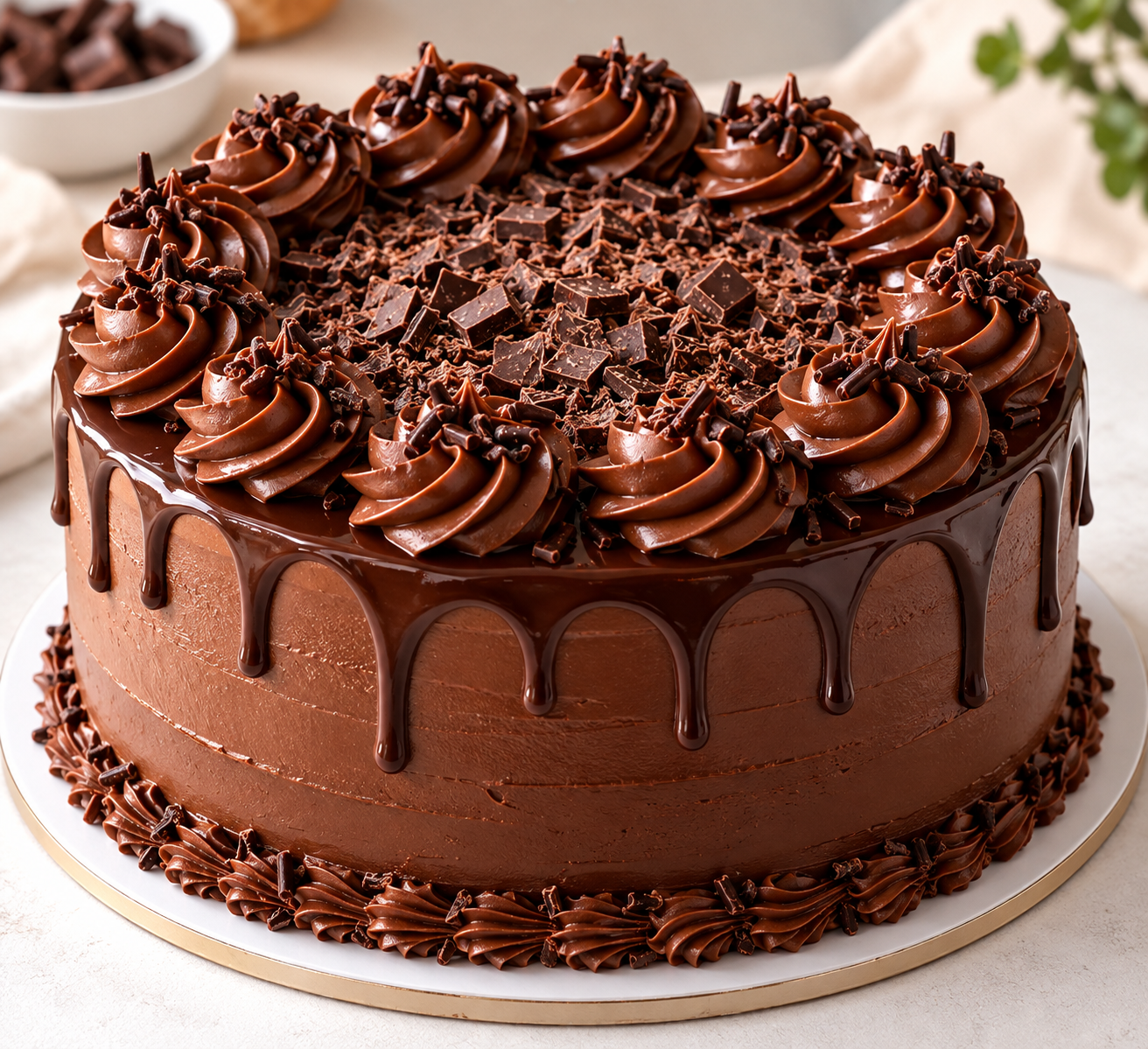 Tarta de chocolate