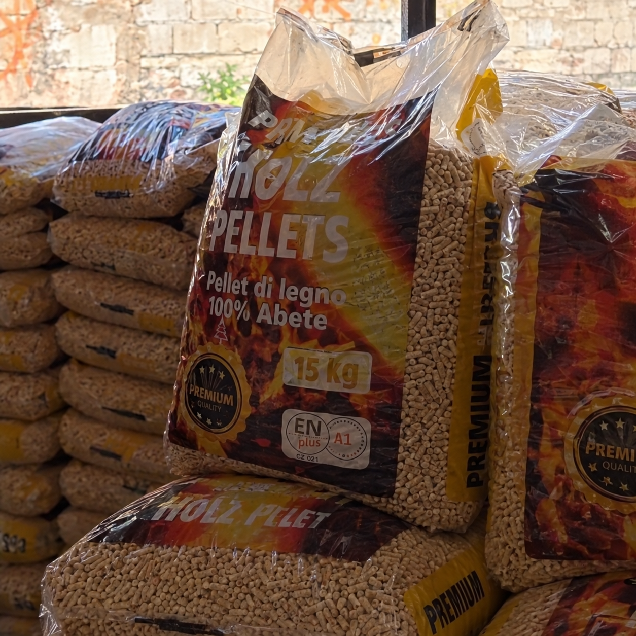 Premium pellet