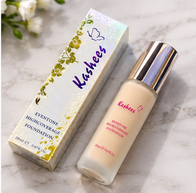 Kashees Foundation 20ml High Coverage All Skin Types 2