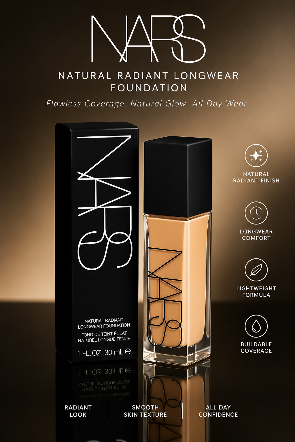 NARS Radiant Longwear Foundation - Image 1