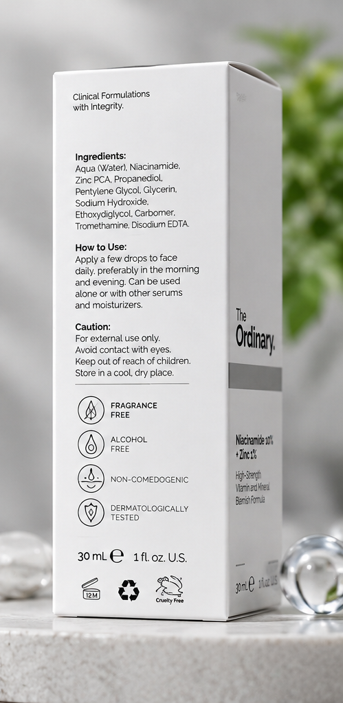 The Ordinary Niacinamide 10% + Zinc 1% Serum 3