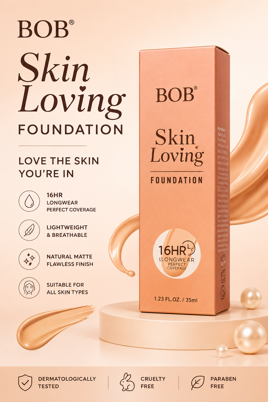 Bob Skin Loving Foundation - Image 1