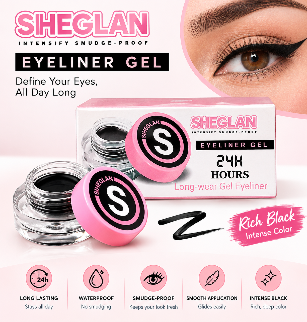 Siheglan Eyeliner Gel
