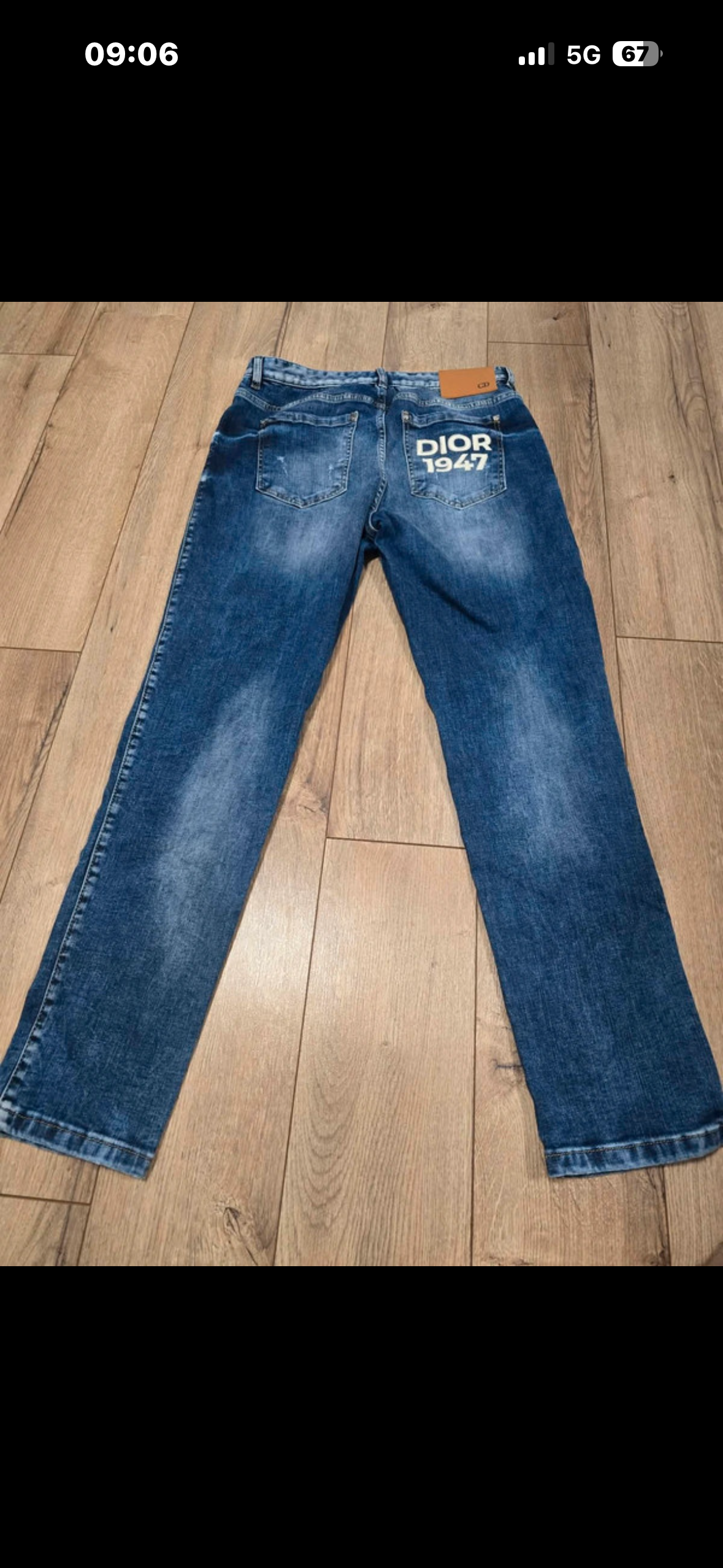 Jeansy damskie DIOR 2