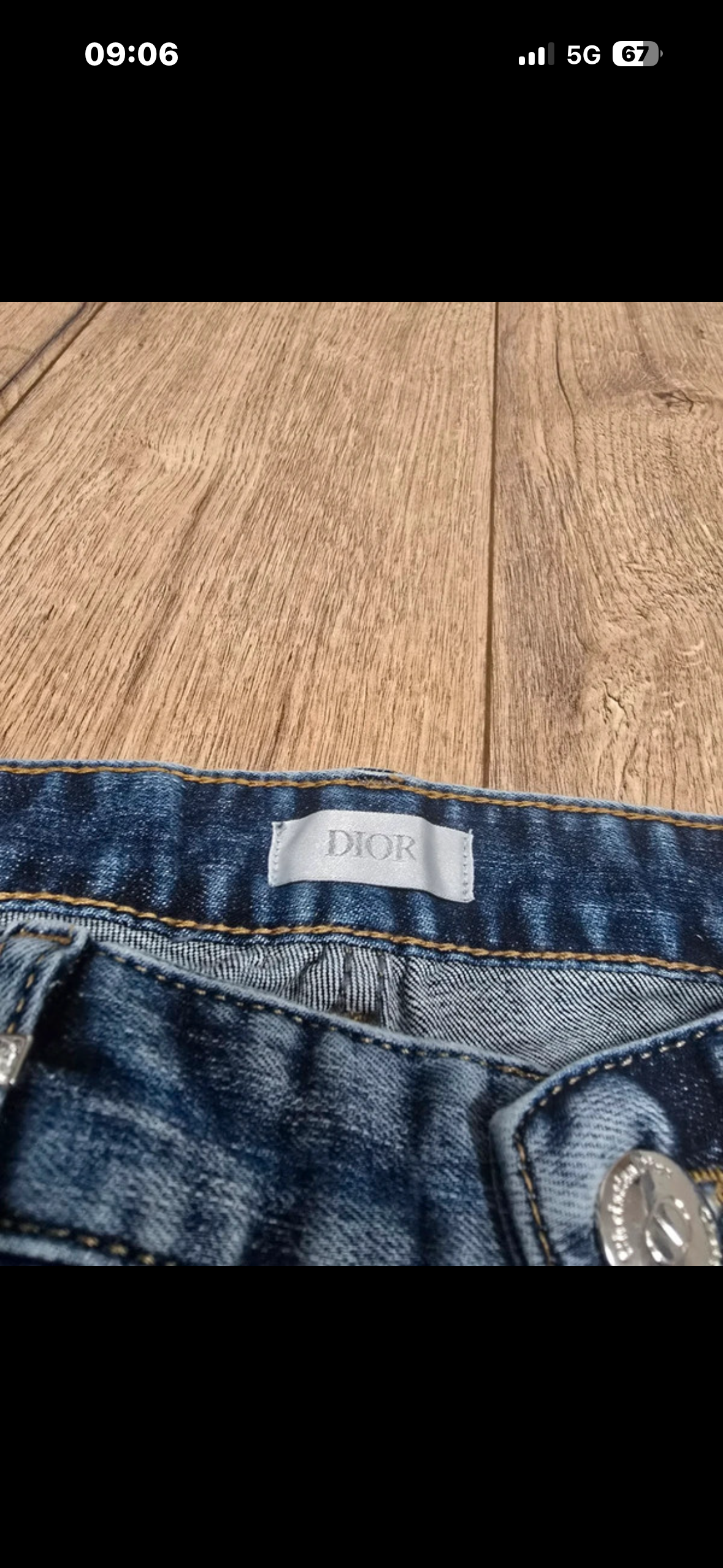 Jeansy damskie DIOR 3