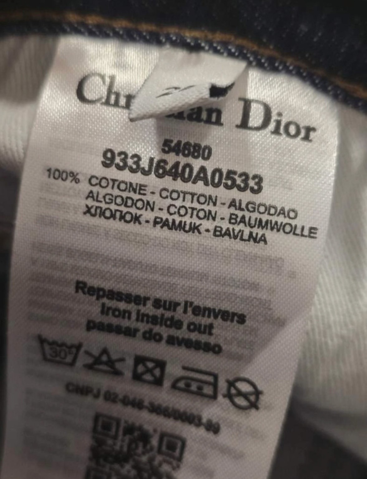 Jeansy damskie DIOR 4