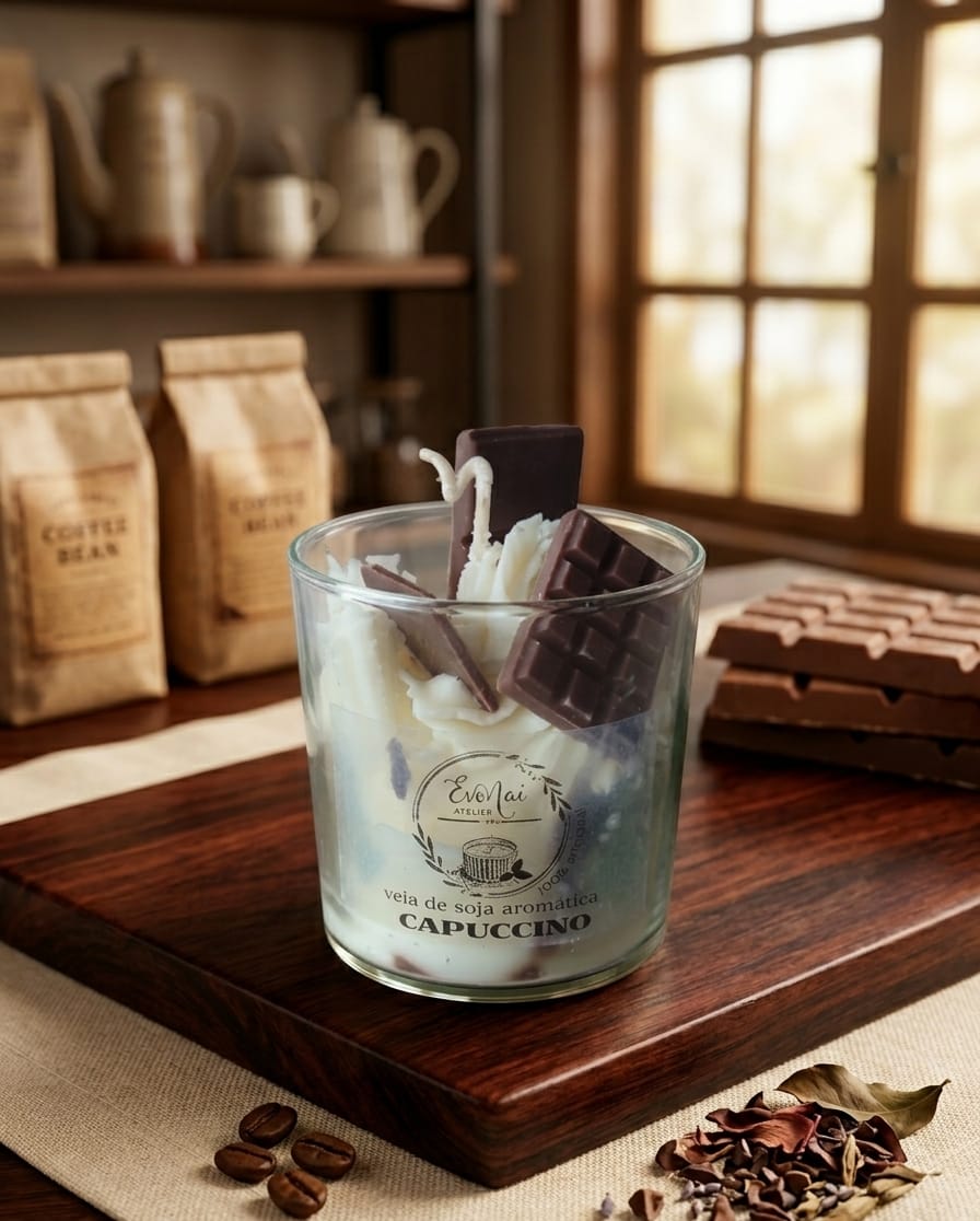 Bougie parfumée capuccino