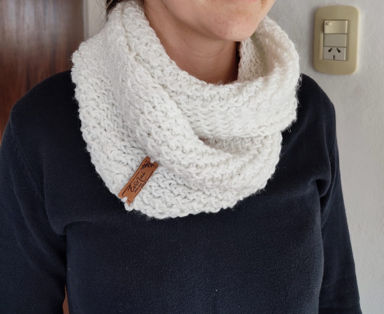 Col simple ou double en Maille
