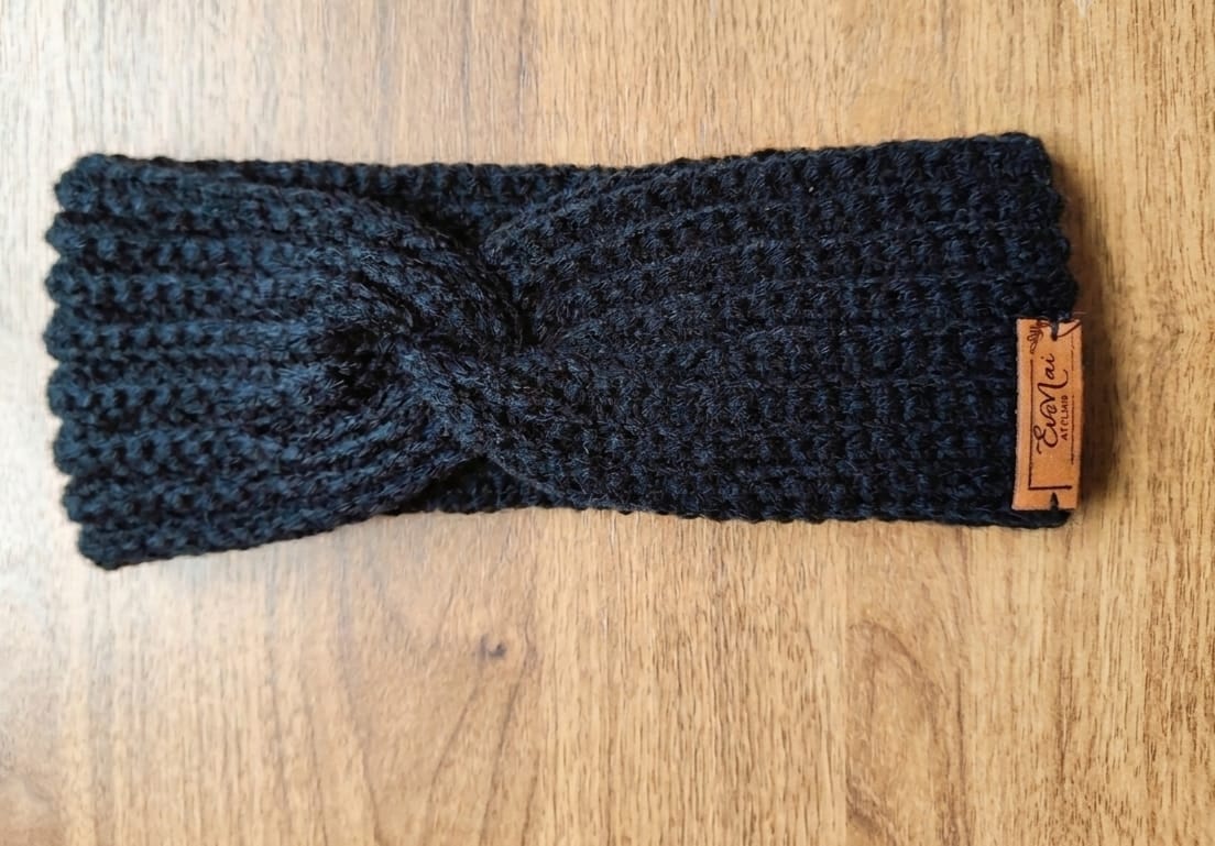 Bandeau torsadé en Maille 3
