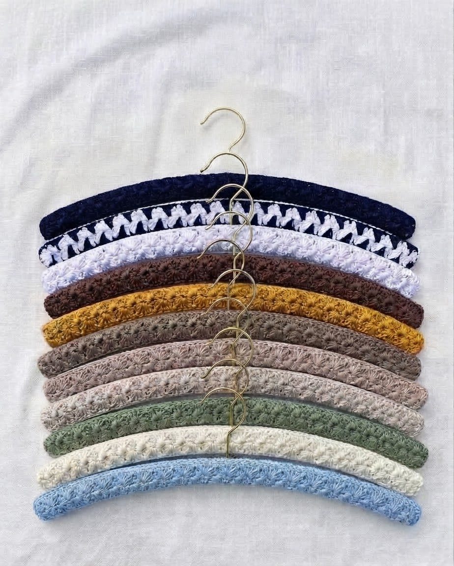 Cintres Décoratifs en Crochet 2
