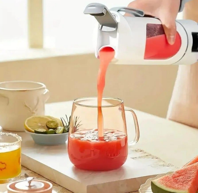 Green electric blender juicer 4