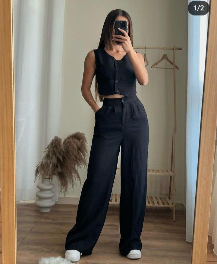 Conjunto de pantaloneta elegante