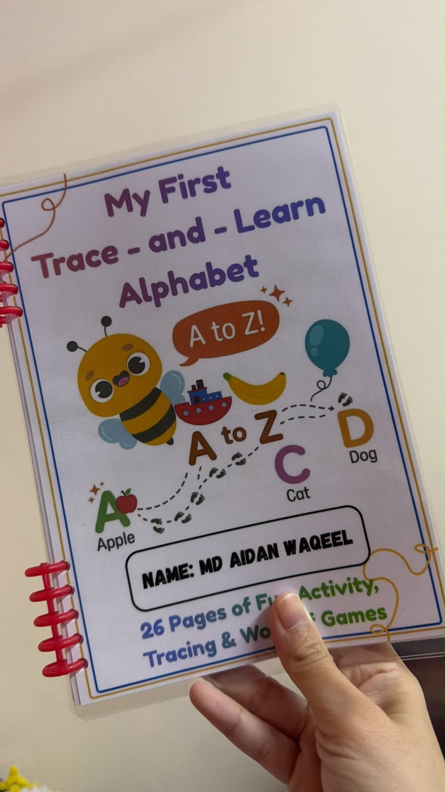 ABC Tracing activities