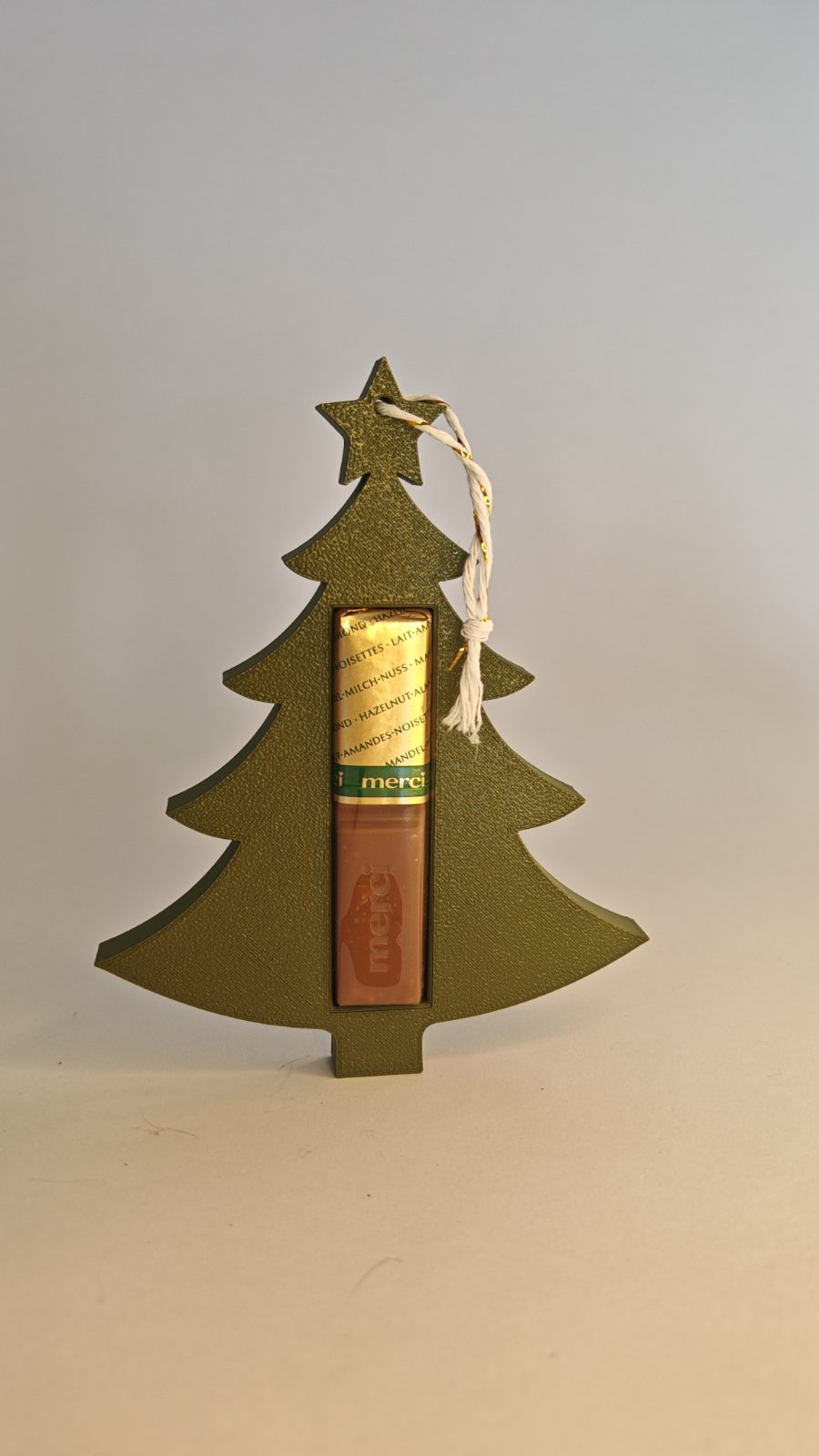 Pendente Árvore de Natal para 1 Chocolate Merci 