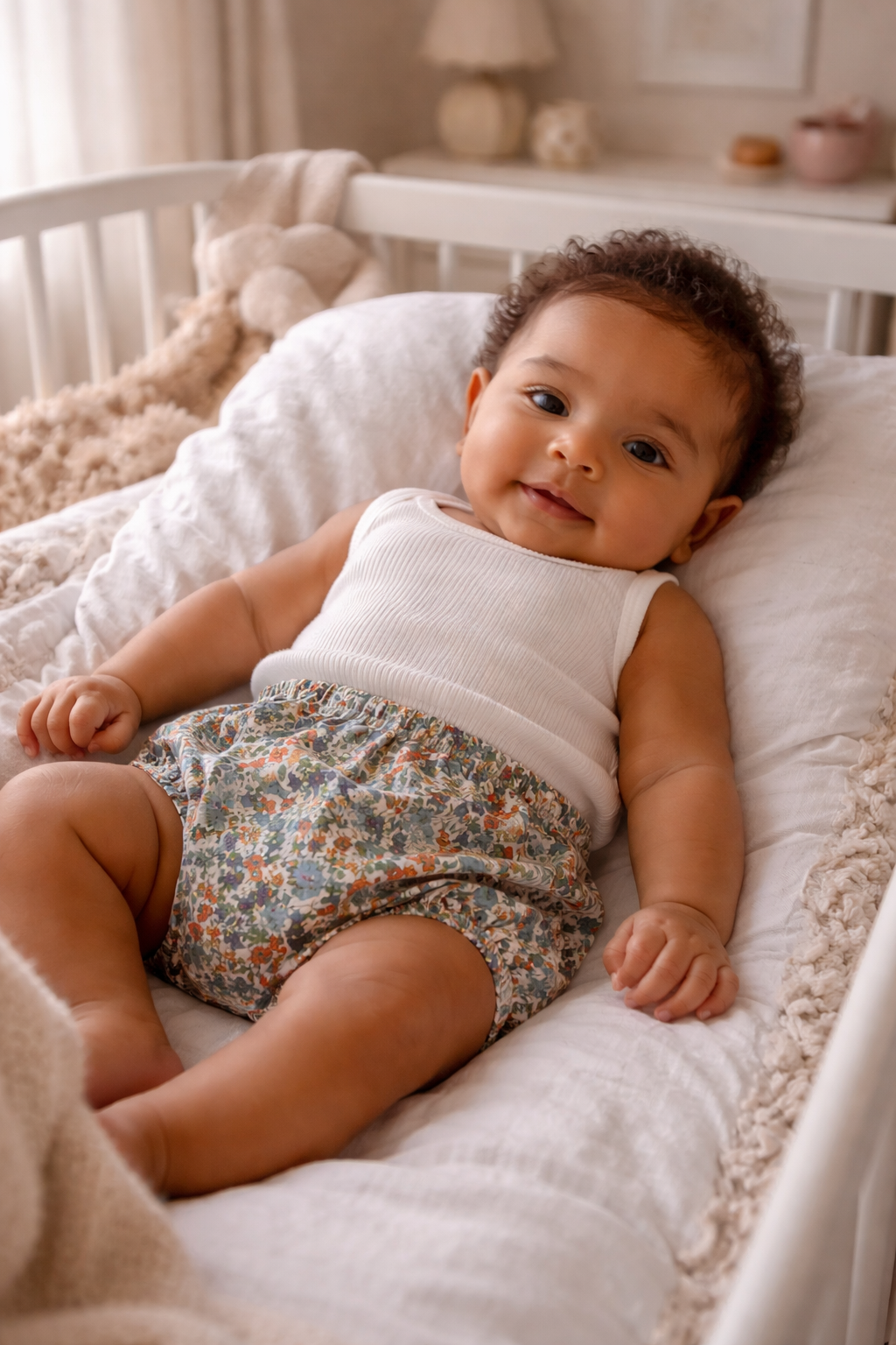 Bloomer bébé unisexe en liberty