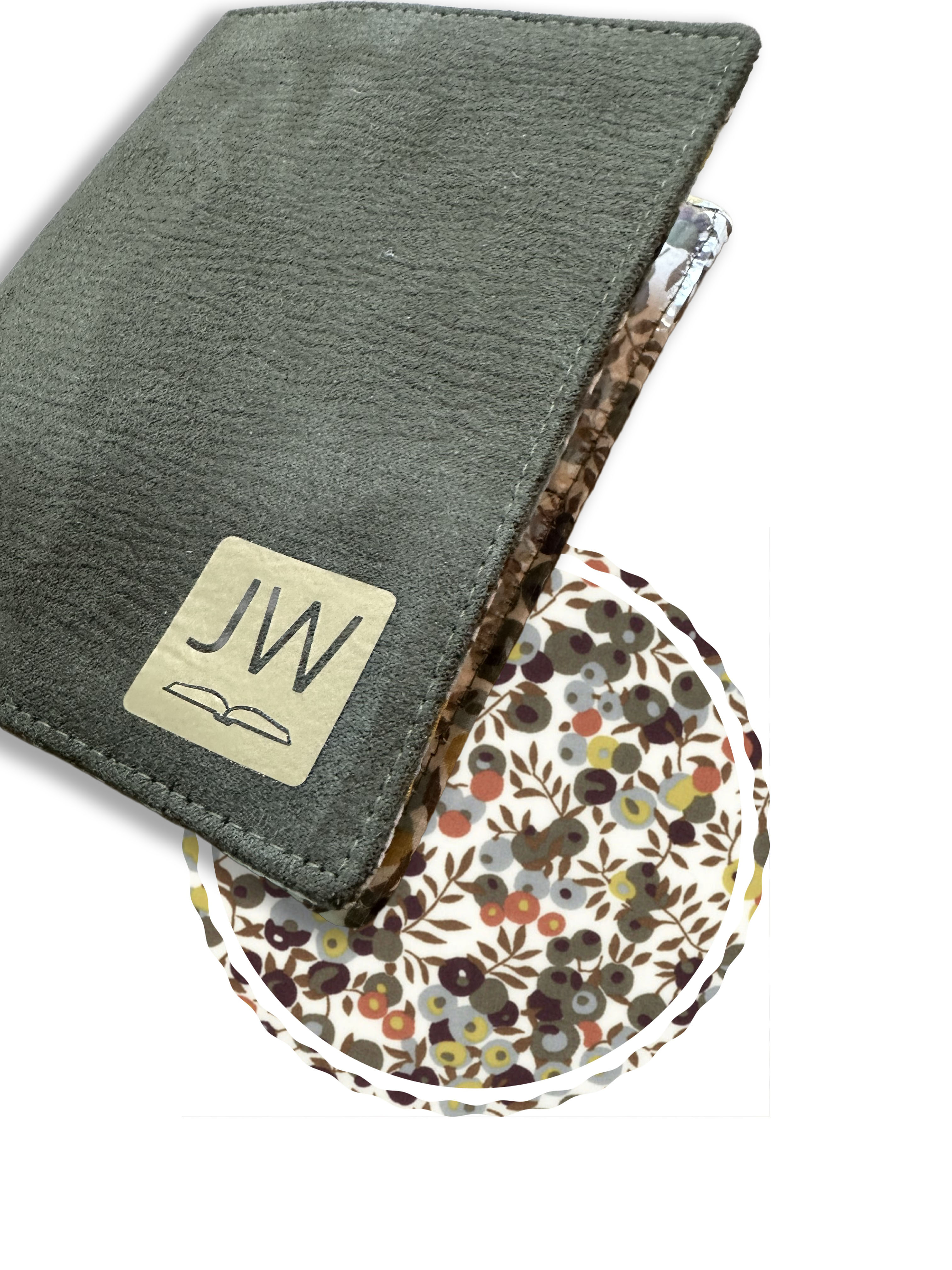Pochette tracts simple (nouveau format)daim kaki