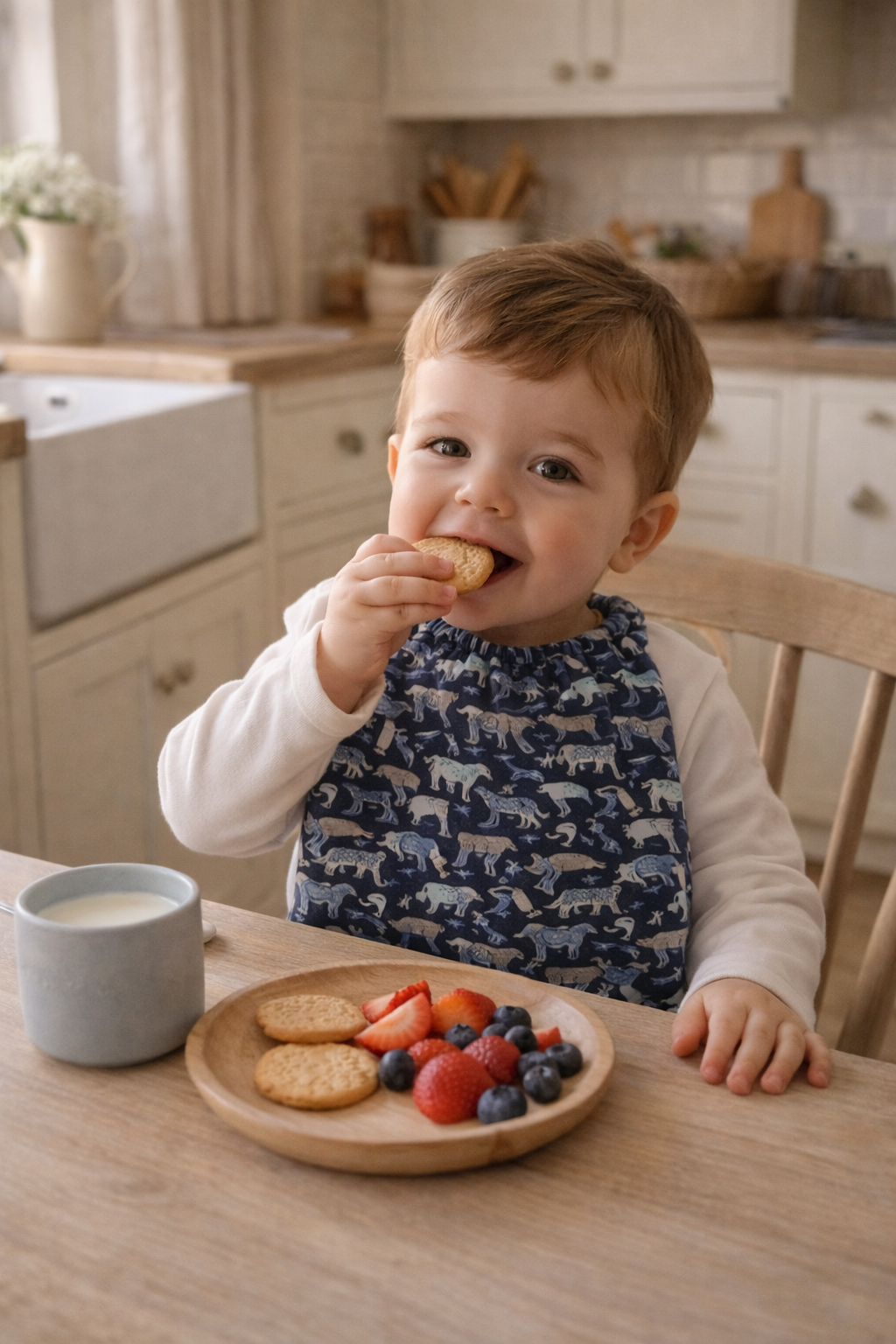 Bavoir élastiqué enfant