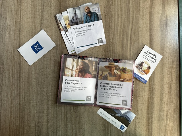 Pochette tracts à feuillets suedine Prune 3