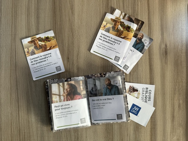 Pochette tracts à feuillets daim Havane 3