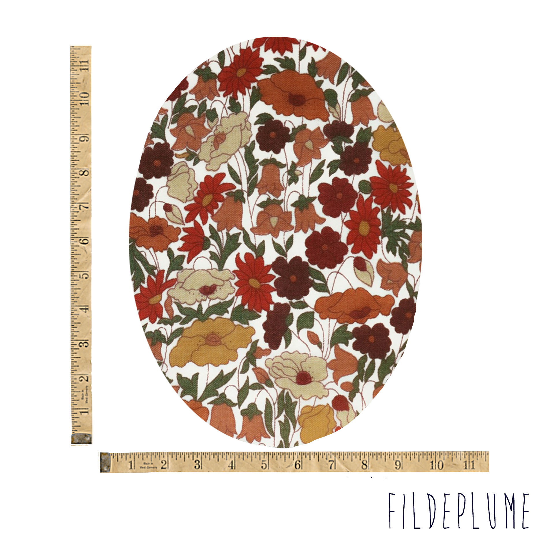 Coudières en liberty Poppy