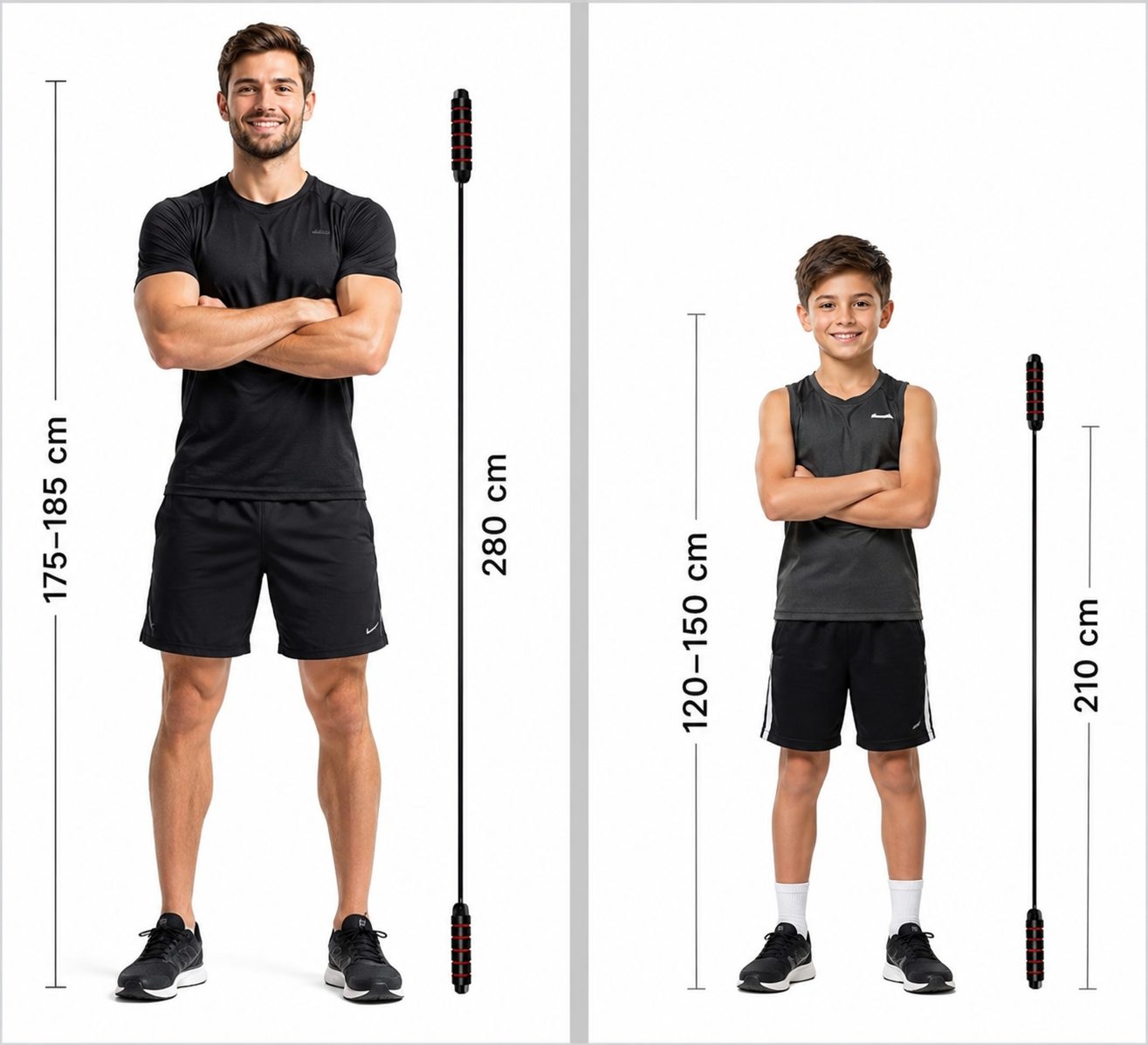 Springseil Verstellbar Fitness Speed Rope Boxen Cardio Training PVC Unisex  fitpethome4 (98) Gewerblich 3